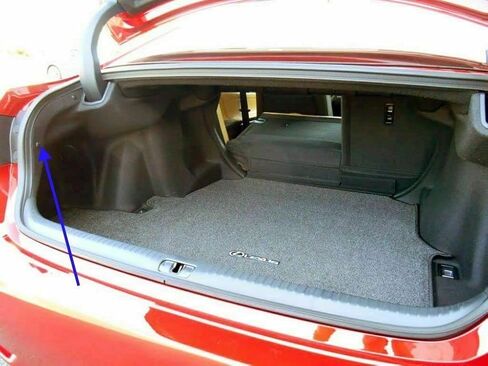 Trunk Organizer Cargo Net for Lexus RC350 & RC F 2015-2023 – Floor Style Cargo Net for Sedan - Premium Mesh Car Trunk Organizer Vehicle Carrier Storage - Compatible with RC350 & RC F in Saudi Arabia