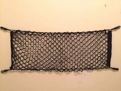Trunk Organizer Cargo Net for Lexus RC350 & RC F 2015-2023 – Floor Style Cargo Net for Sedan - Premium Mesh Car Trunk Organizer Vehicle Carrier Storage - Compatible with RC350 & RC F in Saudi Arabia