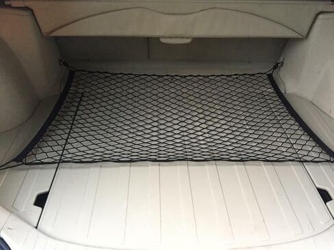 Trunk Organizer Cargo Net for Toyota VENZA 2009-2016 - Floor Style Cargo Net for SUV - Premium Mesh Elastic Car Trunk Organizer Vehicle Carrier Storag – Compatible with Toyota VENZA in Saudi Arabia