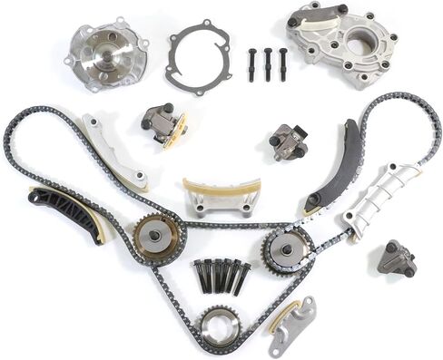 3.6 Timing Chain Kit with Water Pump Oil Pump Sprocket Fits for 2008-2015 Equinox, 2008-2015 Enclave, 2009-2015 Traverse, 2008-2012 Malibu, Camaro V6 3.0L 3.2L 3.6L Replace # 9-0753S 9-0753sx in Saudi Arabia