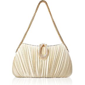 حقيبة كلاتش مسائية أنيقة وحقائب يد رسمية مع سلسلة قابلة للفصل للنساء وحفلات الزفاف وحفلات الكوكتيل والعروس in Kuwait