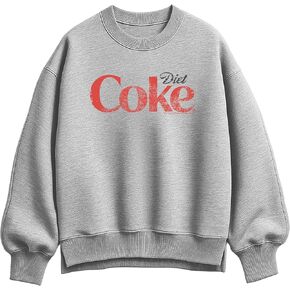 Hybrid Apparel Coca-Cola - شعار Diet Coke - سترة صوفية كبيرة الحجم للسيدات in Saudi Arabia