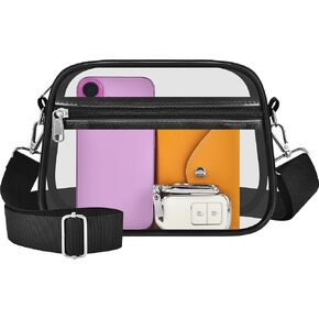 Oraben Clear Bag for Stadium Events Clear Crossbody Satchel Bag for Women Clear Purse Small Stadium Bag for Concerts Sports | Stadium Approved, Waterproof, Stylish, Sturdy in Kuwait