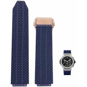 حزام ساعة مطاطي لإكسسوارات إبزيم متقلب HUBLOT Big Bang in Kuwait