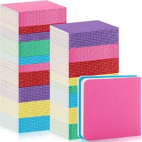 150 Pack Mini Notebooks Bulk, 4 x 4 inch Small Notepad, Mini Pocket Blank Sketchbooks, Colorful Covers Unlined Journals for Writing Drawing(24 Sheets/48 Pages) in Kuwait