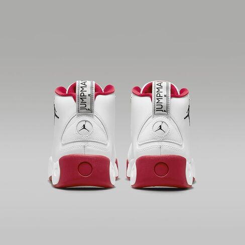 Jordan Jumpman Pro Men's Shoes (White/True Red/Metallic Silver/Black) in Saudi Arabia