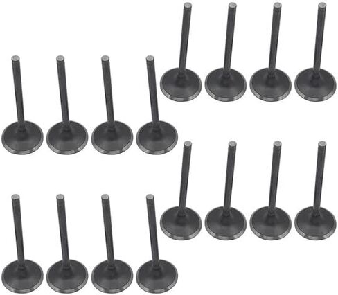 Exhaust and Intake Valve Kit - 16 Piece - Compatible with 2001-2008 Toyota RAV4 2.0L 2.4L DOHC 1AZFE 2AZFE in Saudi Arabia