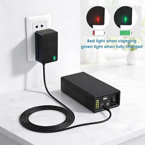 14.6V 2A LiFePO4 Battery Charger for 4S 12 Volt Rechargeable Lithium Iron Phosphate Battery Pack, with Dual Alligator Clips Connector in Saudi Arabia