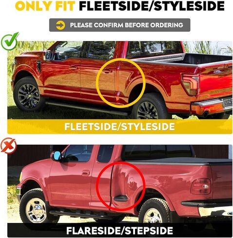 5.6ft Soft Quad Fold Truck Bed Tonneau Cover for 2009-2018 Dodge Ram 1500, 2019 Dodge Ram 1500 Classic Body 5.6ft (67.2") Fleetside/Styleside Bed w/o Rambox in Saudi Arabia