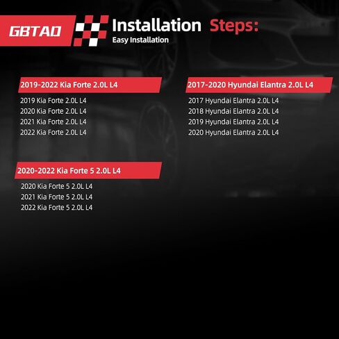 4 قطعة حزمة ملف الإشعال وقابس الإشعال وفلتر هواء المحرك/المقصورة متوافق مع 2017 2018 2019 2020 2021 2022 Hyundai Elantra Kia Forte 5 2.0L 2.0 L4 يستبدل UF816 93175 in Kuwait