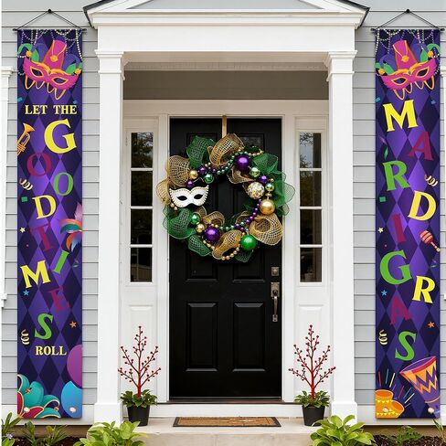 OHOME Graduation Decorations 2026 - Blue Gold Congrats Grad Porch Banner for Graduation Party Decorations - Class of 2026 - Party Favors Supplies Backdrop Yard Signs Decor (Blue) in Saudi Arabia