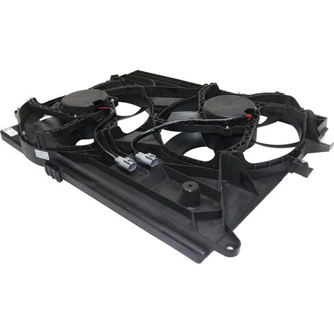 Replacement Radiator Cooling Dual Fan Assembly Compatible with Saturn Vue 2008-2010 3.6L V6 in Saudi Arabia