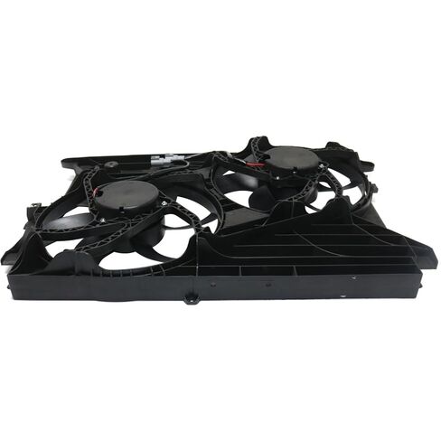 Replacement Radiator Cooling Dual Fan Assembly Compatible with Saturn Vue 2008-2010 3.6L V6 in Saudi Arabia
