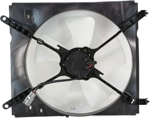 Replacement Radiator and A/C Condenser Cooling Fan Assembly Pair Compatible with Toyota Camry LE 1997-1998 in Saudi Arabia