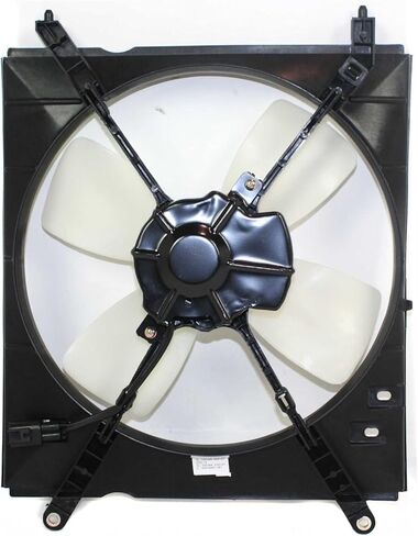 Replacement Radiator and A/C Condenser Cooling Fan Assembly Pair Compatible with Toyota Camry LE 1997-1998 in Saudi Arabia