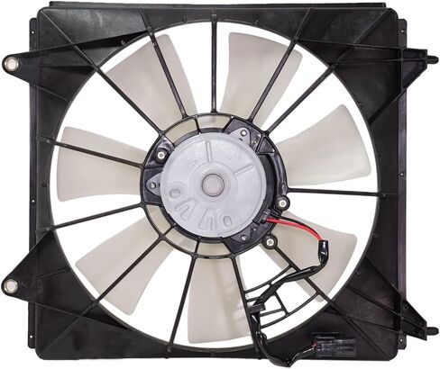 Replacement Cooling Fan Assembly Kit fits Honda Accord Coupe 2013-2015 2.4L I4 - Driver and Passenger Side - for models without OE-Style Radiator Fan in Saudi Arabia