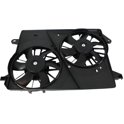 Replacement Radiator Cooling Dual Fan Assembly fits Chrysler 300 V8 2005-2009 (5.7L and 6.1L) in Saudi Arabia