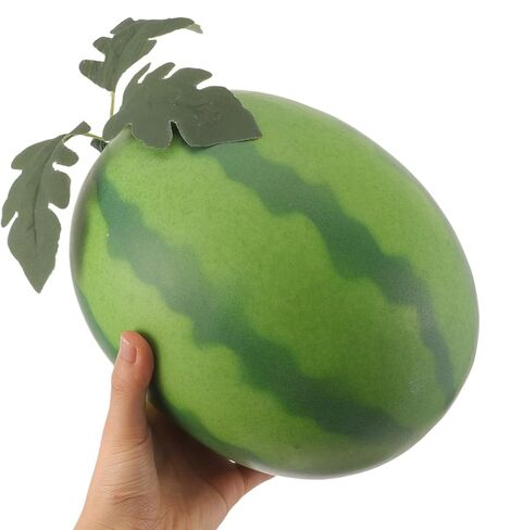 Toyvian Simulated Watermelon Fruit Model Faux Watermelon Slice Artificial Foam Decoration for Photography Home Kitchen and Fruit Shop Display in Saudi Arabia