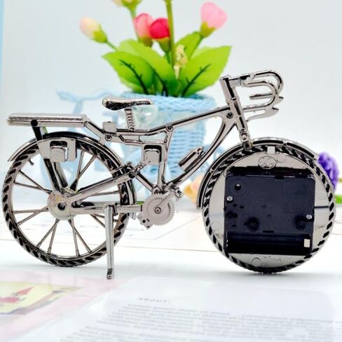 1pc Fashion Tide Retro European and American Bicycle Alarm Clock Set Table Clock in Saudi Arabia
