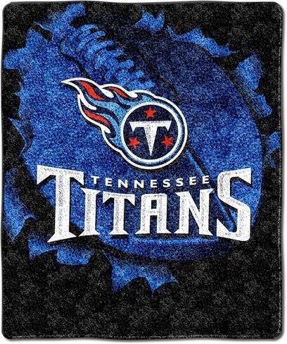 The Northwest Company NFL Denver Broncos Sherpa Throw Blanket, 50" x 60", Strobe in Saudi Arabia