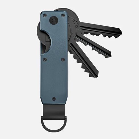 Sleek Metal Key Organizer - Compact Holder For 2-6 Keys, Stylish Minimalist Design, Perfect For Everyday Commute in Saudi Arabia