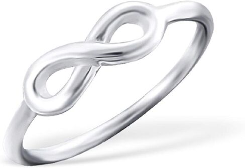 ICYROSE 925 Sterling Silver Above Knuckle Ring Mid Finger Top Stacking or can use for Toe Ring Summer Women's Size 3.5 in Saudi Arabia