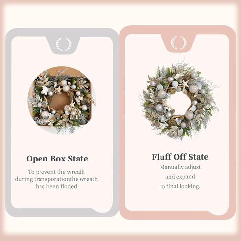22 Inch Champagne Gold & Silver Seashell Wreath for Front Door, Coastal Summer Wreath with Natural Starfish, Abalone and Sand Dollars, Under The Sea Theme for Indoor Outdoor Decor in Saudi Arabia