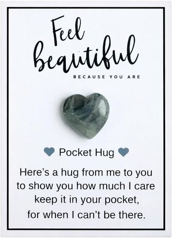 Gemstone Pocket Hugs with Inspirational and Informative cards (Carnelian) in Saudi Arabia