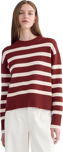 Everlane Women's Everlane The Boxy Sweater in Everyday Cotton in Kuwait