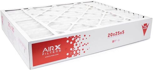 AIRx Filters 20x25x5 MERV 13 HVAC AC Furnace Air Filter Replacement for Bryant Carrier FILXXCAR0020 CARF8250602, Health 2-Pack, Made in the USA in Saudi Arabia