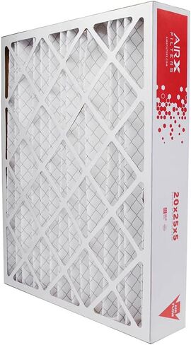 AIRx Filters 20x25x5 MERV 13 HVAC AC Furnace Air Filter Replacement for Bryant Carrier FILXXCAR0020 CARF8250602, Health 2-Pack, Made in the USA in Saudi Arabia