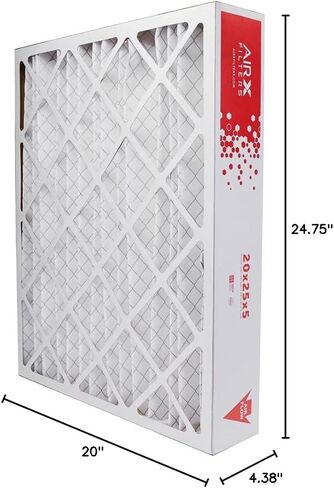 AIRx Filters 20x25x5 MERV 13 HVAC AC Furnace Air Filter Replacement for Bryant Carrier FILXXCAR0020 CARF8250602, Health 2-Pack, Made in the USA in Saudi Arabia