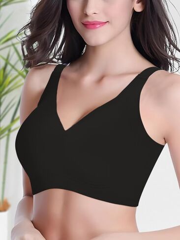Wireless Bras for Women No Underwire Support Push Up Full Coverage Seamless Plus Size Everyday Comfort Bra in Saudi Arabia