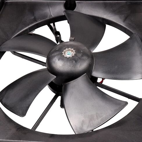 Engine Radiator Cooling Fan Assembly Fit 2002-2006 for Toyota Camry, Radiator Condenser Fan Assembly Driver Passenger Side/LH RH 16363-0D040 620-531 in Saudi Arabia