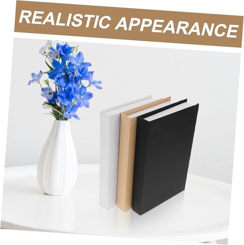 Cabilock 3pcs Faux Book Decorative Models for Simulation Book Ornaments and Stylish Shelf Decoration for Living Room and Study in Saudi Arabia