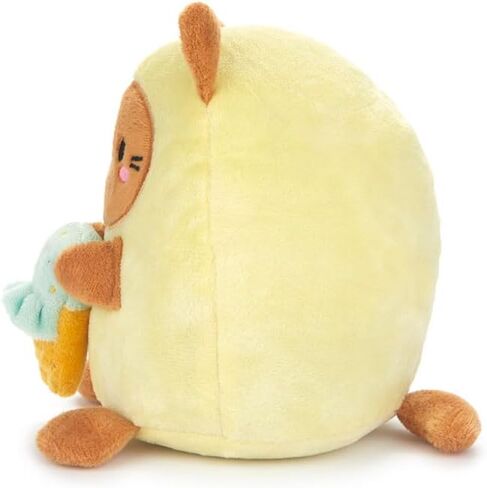 Balvi Kawaii Minty Bookends Yellow Cat Ice Lover Polyester in Kuwait