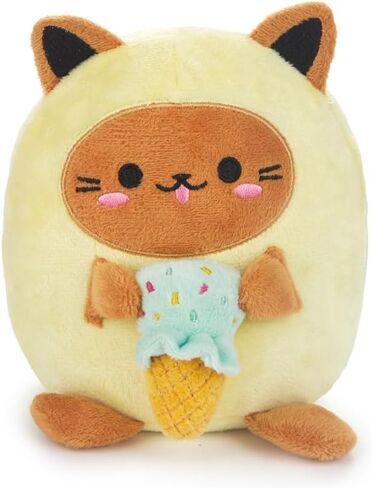 Balvi Kawaii Minty Bookends Yellow Cat Ice Lover Polyester in Kuwait