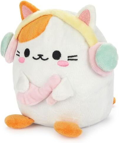 Balvi Kawaii Melody White Cat Decorative Bookends with Headphones Polyester in Kuwait