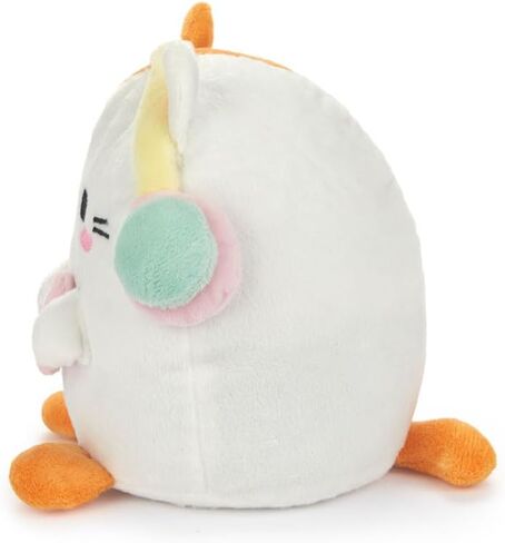 Balvi Kawaii Melody White Cat Decorative Bookends with Headphones Polyester in Kuwait