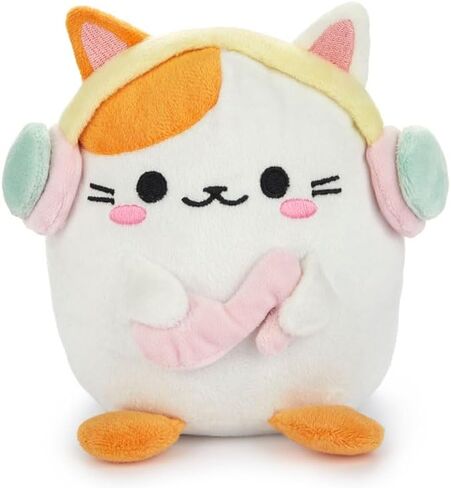 Balvi Kawaii Melody White Cat Decorative Bookends with Headphones Polyester in Kuwait