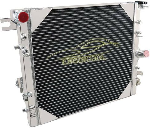 Aluminum Radiator for 2007-2018 Jeep Wrangler JK V6 3.6L 3.8L Radiators 1 Row Core Radiador in Saudi Arabia