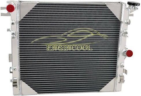 Aluminum Radiator for 2007-2018 Jeep Wrangler JK V6 3.6L 3.8L Radiators 1 Row Core Radiador in Saudi Arabia