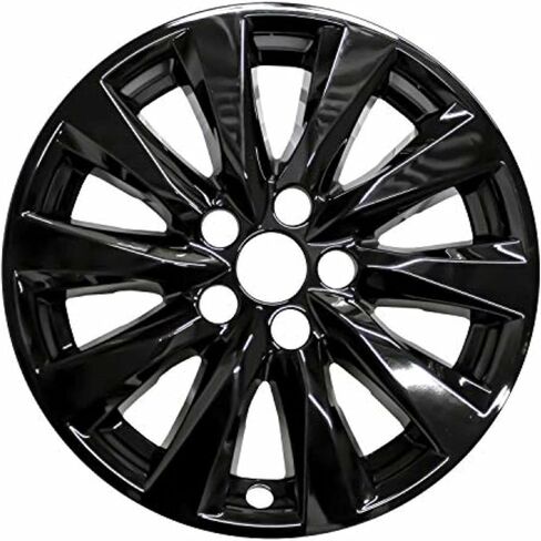 Coast To Coast International Gloss Black Impostor Wheel Skins, Set of 4, Compatible with Toyota Camry 2018-2023, IMP448BLK, 17 inch in Saudi Arabia