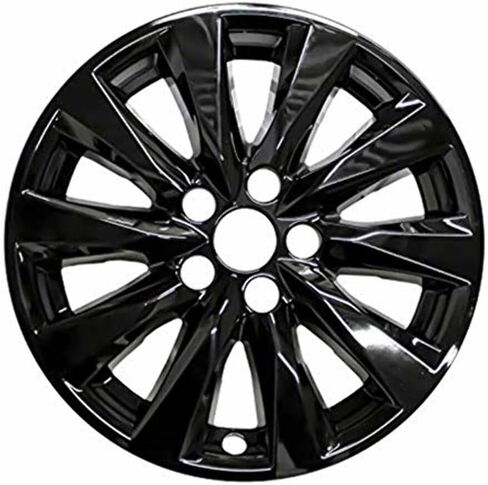 Coast To Coast International Gloss Black Impostor Wheel Skins, Set of 4, Compatible with Toyota Camry 2018-2023, IMP448BLK, 17 inch in Saudi Arabia