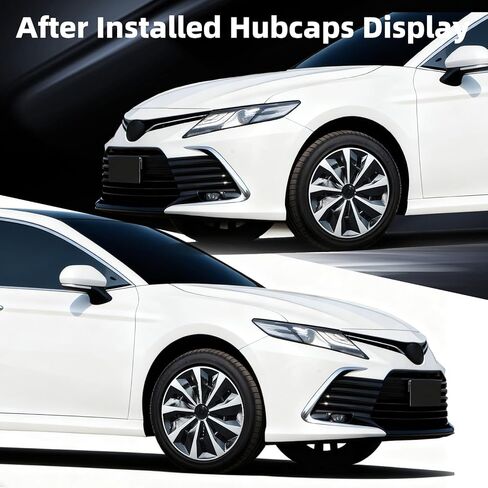Hubcaps 15 Inch Fit for R15 Iron Wheels Universal ABS Plastic Wheel Covers Set of 4 Snap-On Rim Caps for Most Cars Trucks SUV Sedans 4Pcs 15 Inch Wheel Covers Rims Hubcaps Direct Replacement in Saudi Arabia