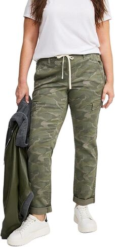 بنطال Torrid نسائي بمقاسات كبيرة - بنطال كارجو مستقيم لعطلة نهاية الأسبوع in Saudi Arabia