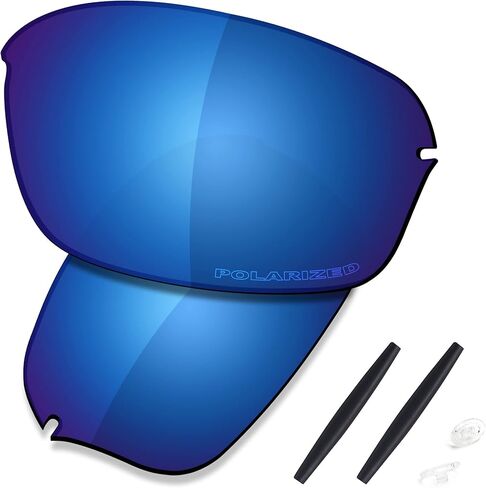 عدسات بديلة ممتازة من SAUCER وأطقم مطاطية لـ Oakley Half Wire 2.0 | حماية من الأشعة فوق البنفسجية 400، مضادة للخدش، ملاءمة دقيقة in Saudi Arabia