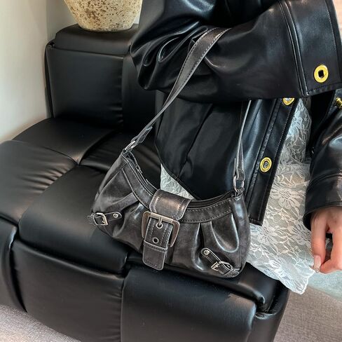 حقائب يد Y2K صغيرة، حقيبة كتف محفظة، حقيبة بيد علوية، حقائب نسائية عصرية ريترو in Kuwait