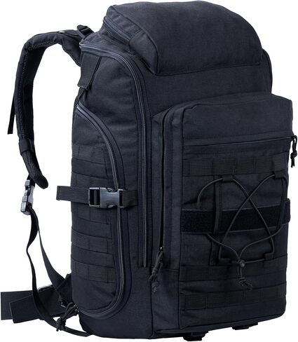حقيبة ظهر تكتيكية MOLLE EDC Pack Bug Out Bag للمعدات التكتيكية والمشي لمسافات طويلة والتخييم والسفر والعمل in Saudi Arabia