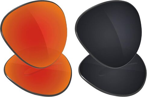 Galvanic Replacement Lenses for Ray-Ban Aviator RB3025 55mm Sunglasses - Multiple Choices in Saudi Arabia